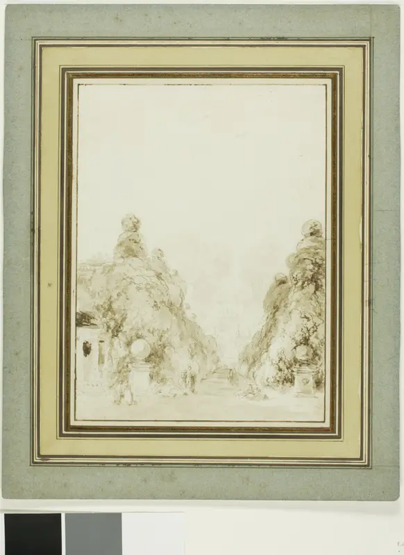 View of the Park in Saint-Cloud Wall Art by Jean Honoré Fragonard - High-Resolution Digital Print