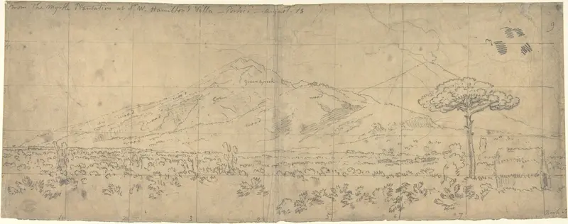 View of Vesuvius Wall Art by John Robert Cozens - High-Resolution Digital Print