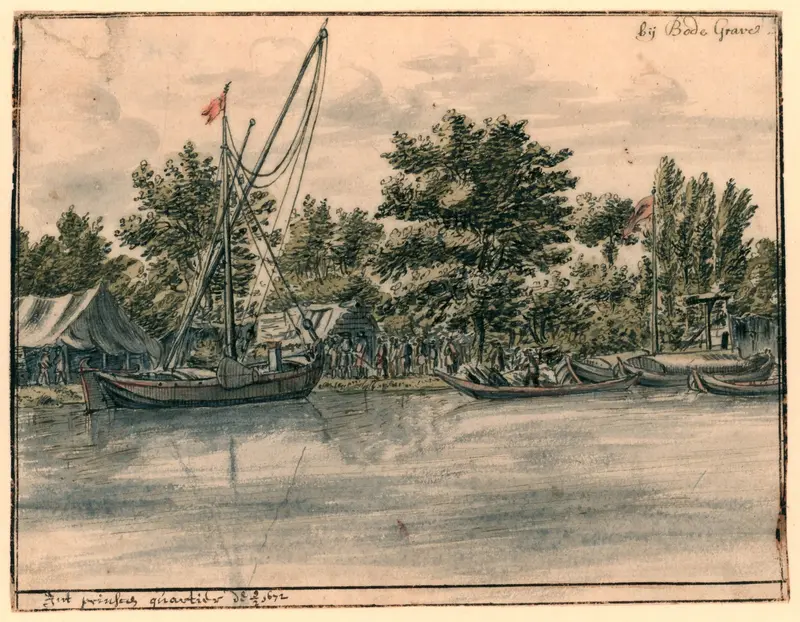 View of Willem III’s Quarter near Bodegraven Wall Art by Unknown - High-Resolution Digital Print