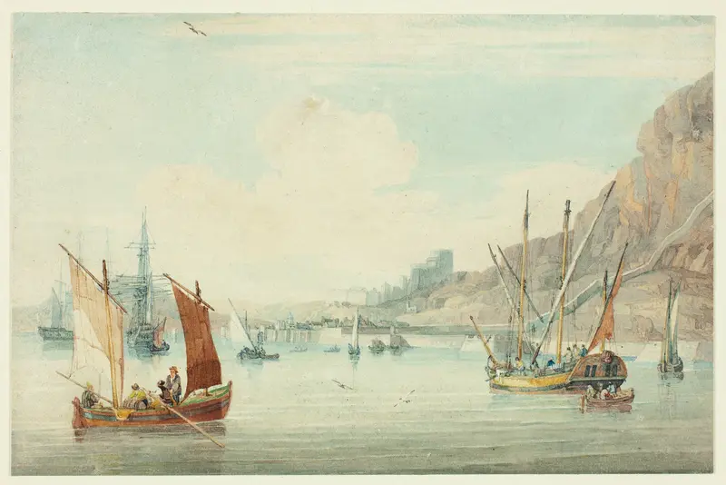 View on the Tagus Wall Art by William Havell - High-Resolution Digital Print