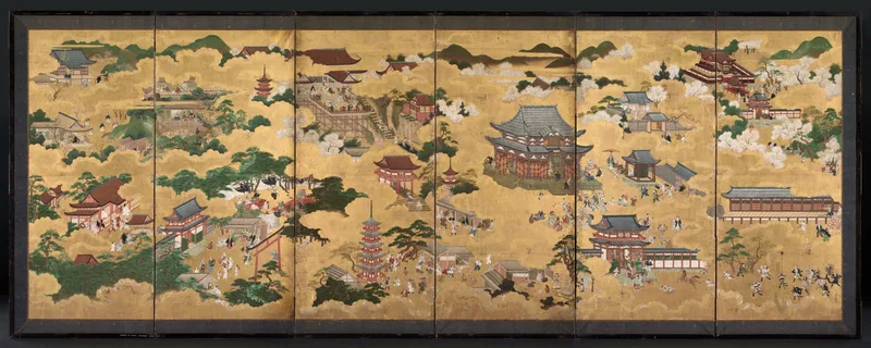 Views of Kyoto Wall Art by Unknown artist - High-Resolution Digital Print
