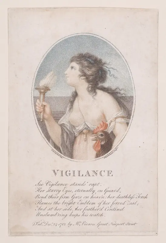 Vigilance Wall Art by Francesco Bartolozzi - High-Resolution Digital Print