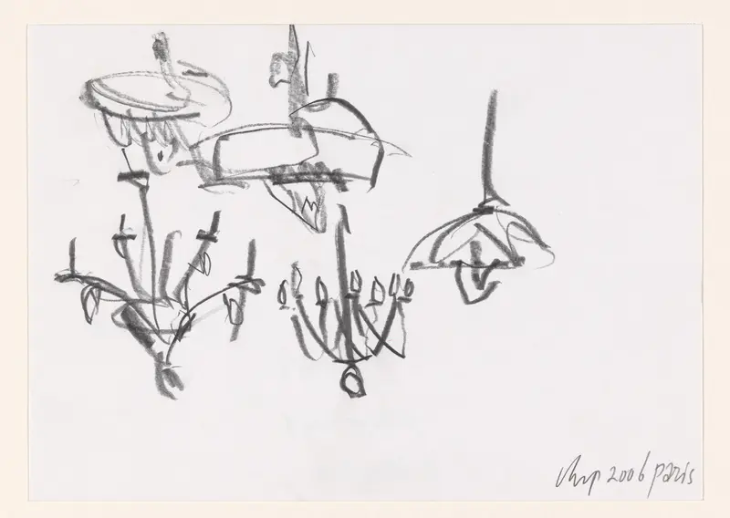Vijf lampen Wall Art by Paul Damsté - High-Resolution Digital Print