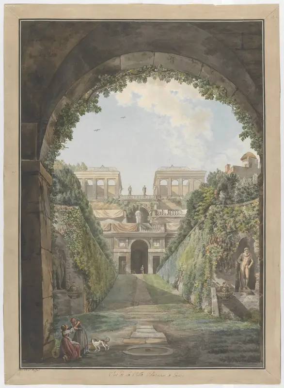 Villa Farnese Wall Art by Giovanni Volpato - High-Resolution Digital Print