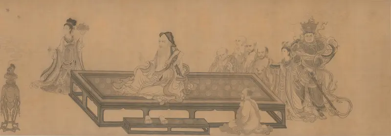 Vimalakirti and the Doctrine of Nonduality Wall Art by Wang Zhenpeng - High-Resolution Digital Print