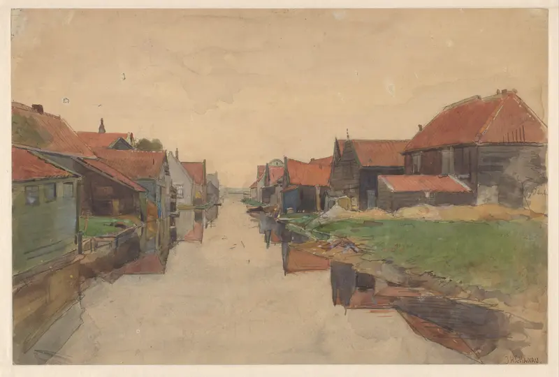 Vinkenbuurt te Amsterdam Wall Art by Unknown - High-Resolution Digital Print