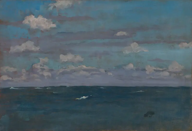 Violet and Silver—The Deep Sea