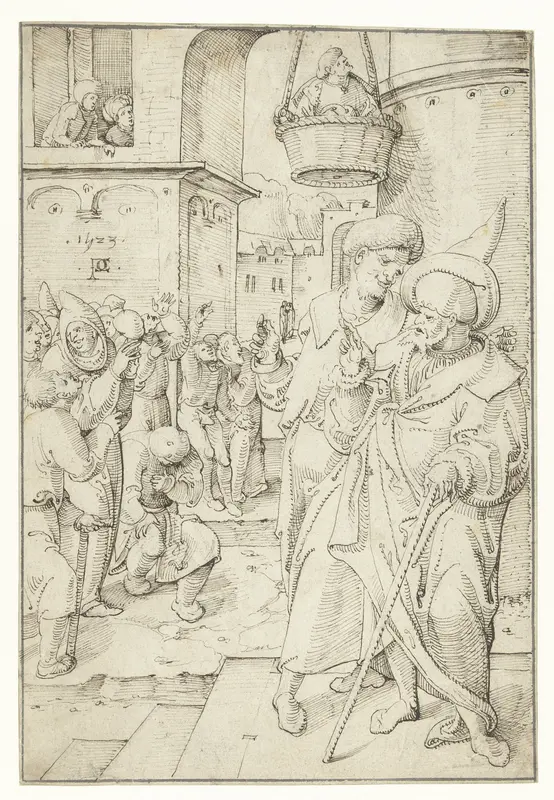 Virgilius in de mand Wall Art by Pieter Cornelisz. genaamd Kunst - High-Resolution Digital Print