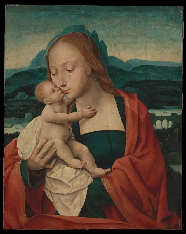 Virgin and Child Wall Art by Master of the Mansi Magdalen - High-Resolution Digital Print