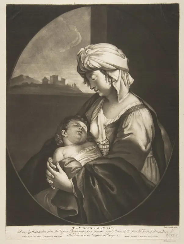 Virgin and Child Wall Art by Robert Laurie - High-Resolution Digital Print