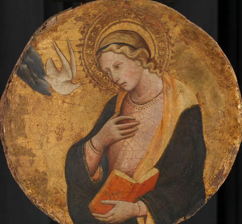 Virgin Annunciate Wall Art by Unknown - High-Resolution Digital Print