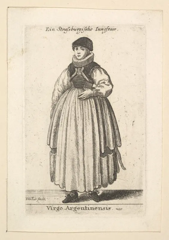 Virgo Argentinensis (Unmarried woman from Strasbourg)
