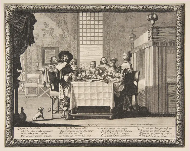 Virility Wall Art by Abraham Bosse - High-Resolution Digital Print