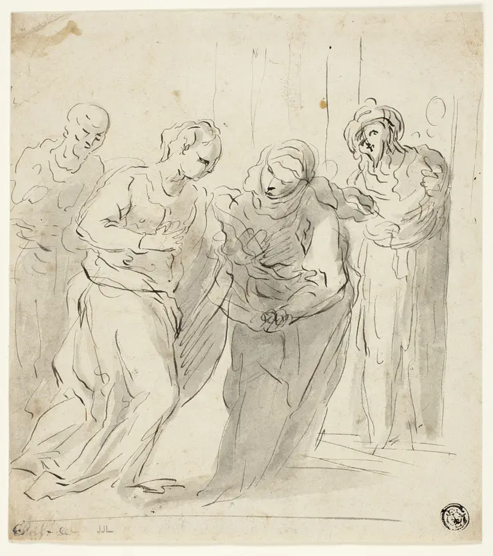 Visitation Wall Art by Christ Christ - High-Resolution Digital Print
