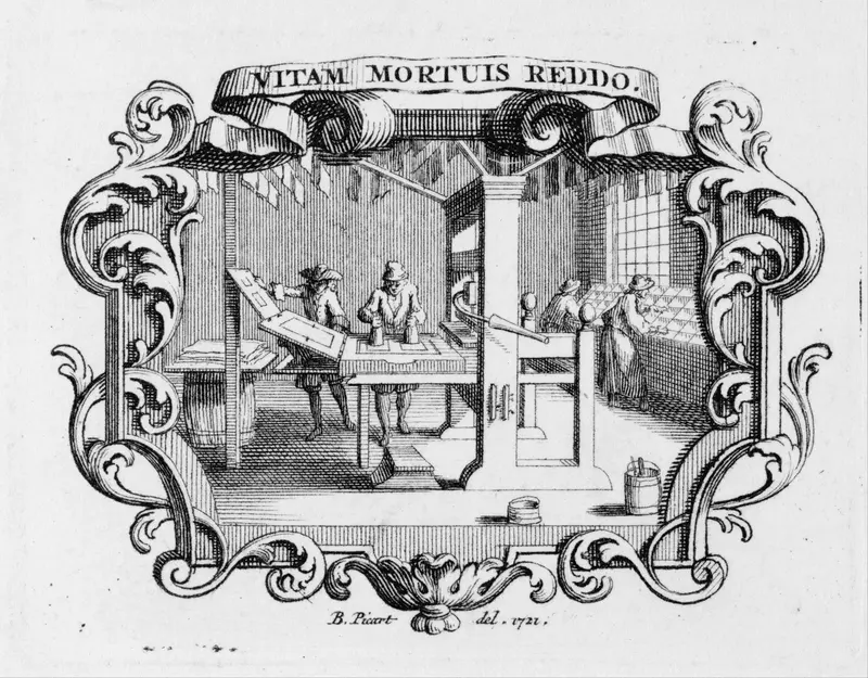 Vitam Mortuis Reddo (I Restore Life to the Dead) Wall Art by Bernard Picart - High-Resolution Digital Print