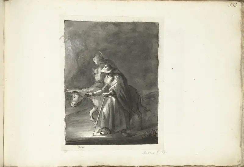 Vlucht naar Egypte Wall Art by Moses ter Borch - High-Resolution Digital Print