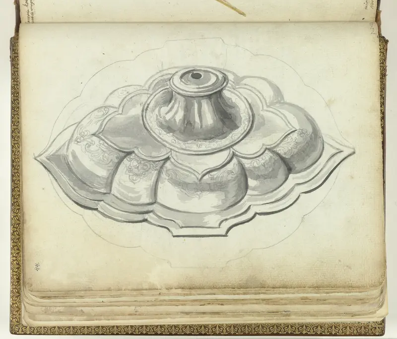 Voet van drinkvat van koning van Candi Wall Art by Jan Brandes - High-Resolution Digital Print