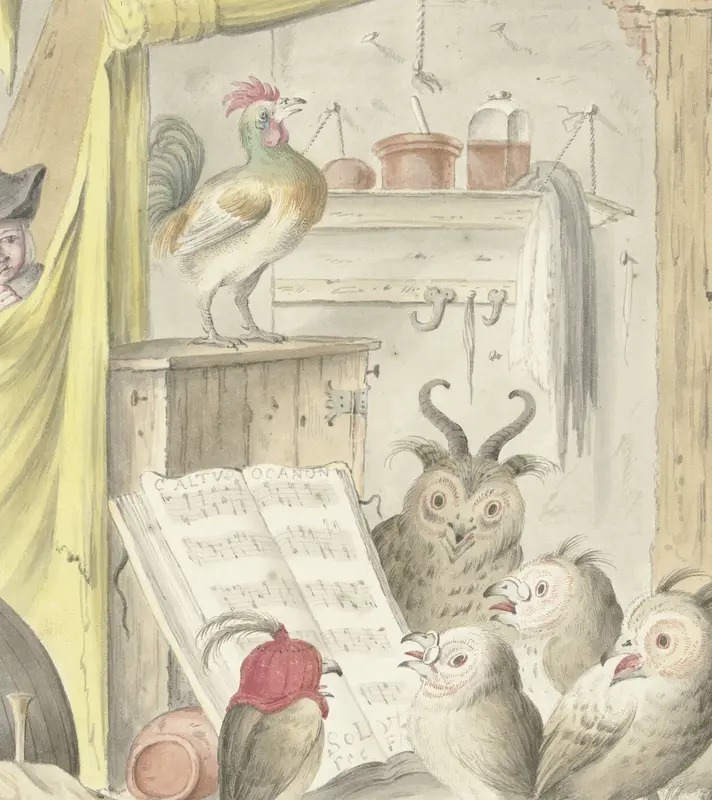 Vogelconcert Wall Art by Unknown - High-Resolution Digital Print