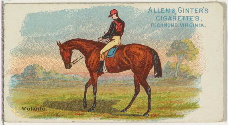 Volante, from The World's Racers series (N32) for Allen & Ginter Cigarettes Wall Art by Allen & Ginter - High-Resolution Digital Print