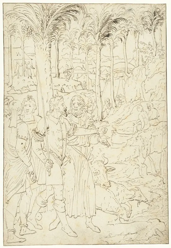 Volk van Israël in Elim Wall Art by anonymous - High-Resolution Digital Print