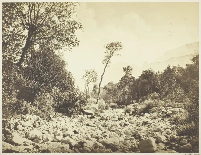 Voreppe (Dauphine) Wall Art by Edouard Denis Baldus - High-Resolution Digital Print