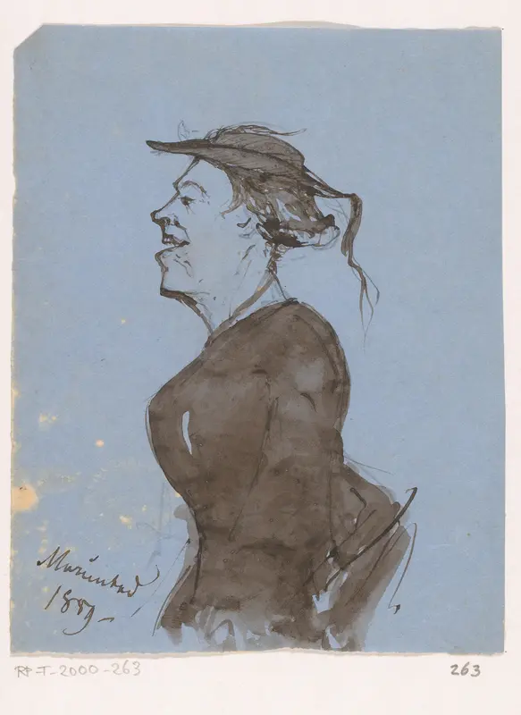 Vrouw in Mariënbad Wall Art by Unknown - High-Resolution Digital Print