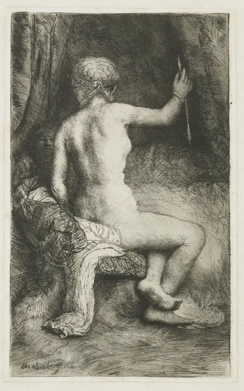 Vrouw met de pijl Wall Art by Unknown - High-Resolution Digital Print
