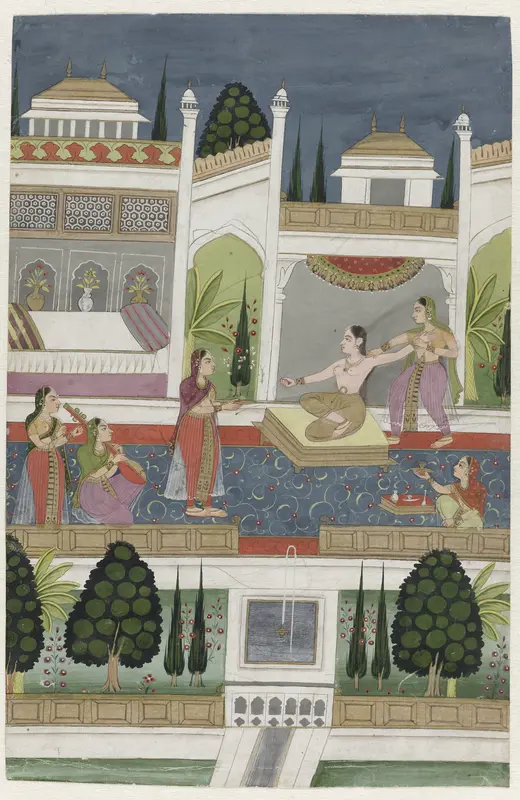 Vrouwenverblijf in een paleis Wall Art by anonymous - High-Resolution Digital Print