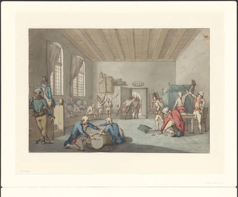 Wachtlokaal van officieren Wall Art by Unknown - High-Resolution Digital Print