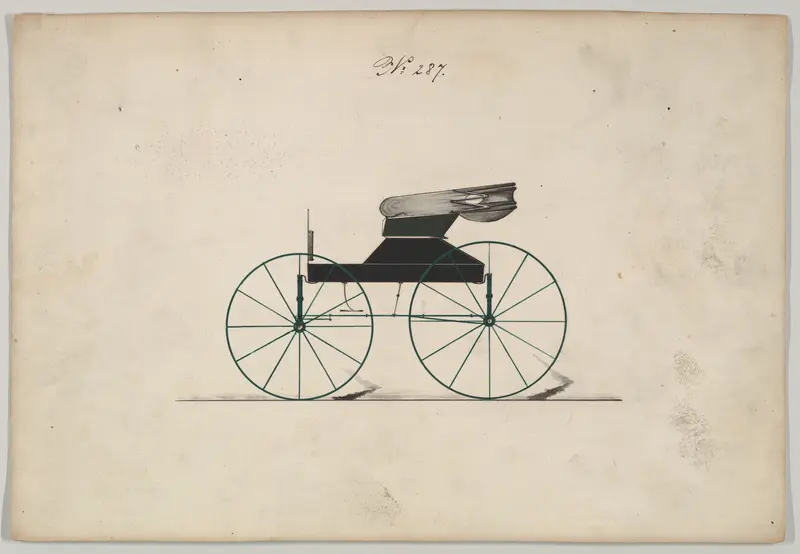 Wagon #287 Wall Art by Brewster & Co. - High-Resolution Digital Print
