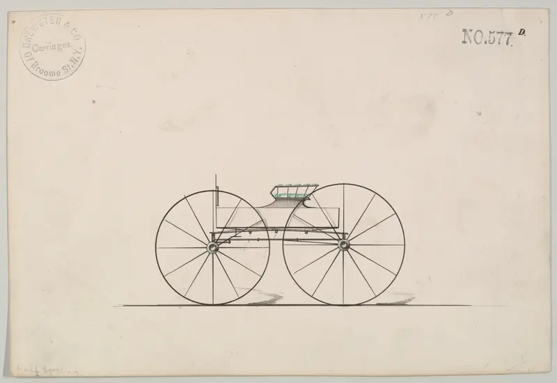Wagon #577d Wall Art by Brewster & Co. - High-Resolution Digital Print