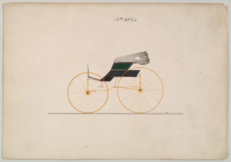 Wagon #694a Wall Art by Brewster & Co. - High-Resolution Digital Print