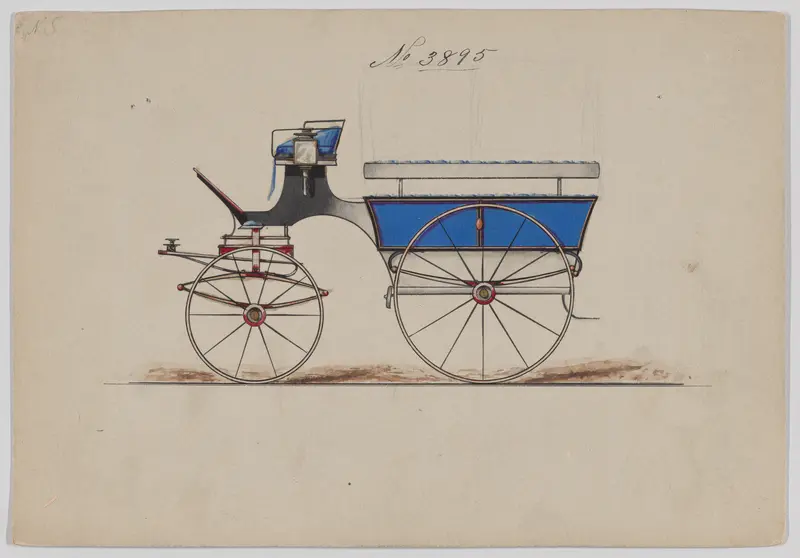 Wagonette #3895 Wall Art by Brewster & Co. - High-Resolution Digital Print