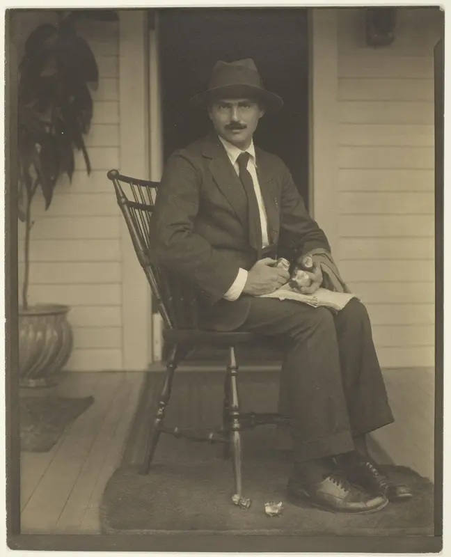 Waldo Frank Wall Art by Alfred Stieglitz - High-Resolution Digital Print