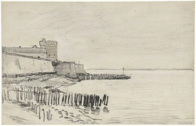 Wallen te Vlissingen Wall Art by Adolf le Comte - High-Resolution Digital Print