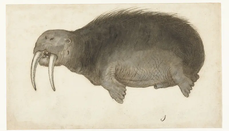 Walrus Wall Art by anonymous - High-Resolution Digital Print