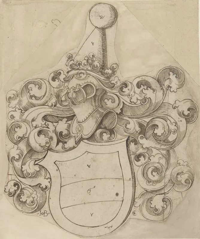 Wapen van de familie Rathsamhausen Wall Art by Unknown - High-Resolution Digital Print
