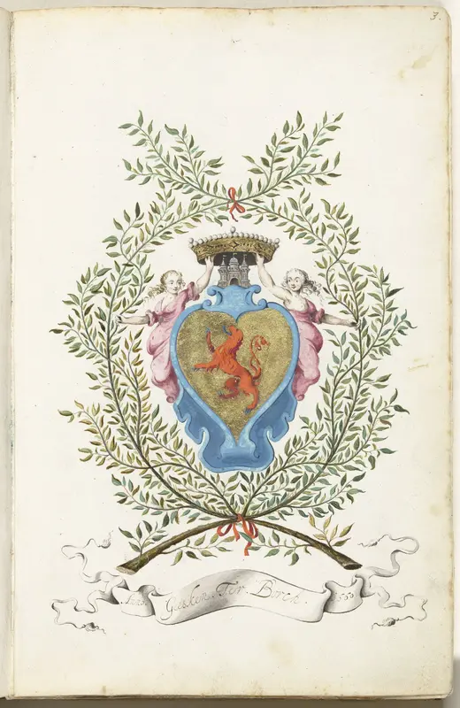 Wapen van de familie Ter Borch Wall Art by Unknown - High-Resolution Digital Print