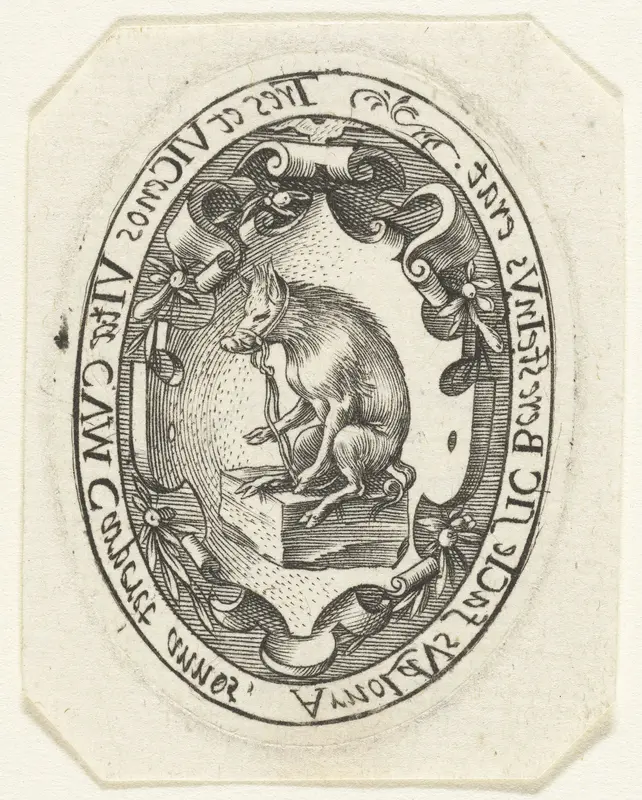 Wapen van de familie Van Beresteyn Wall Art by Hendrick Goltzius - High-Resolution Digital Print