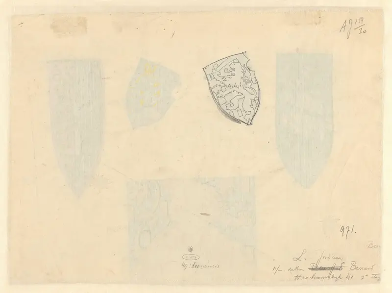 Wapen van het Koninkrijk der Nederlanden Wall Art by Nicolaas van der Waay - High-Resolution Digital Print