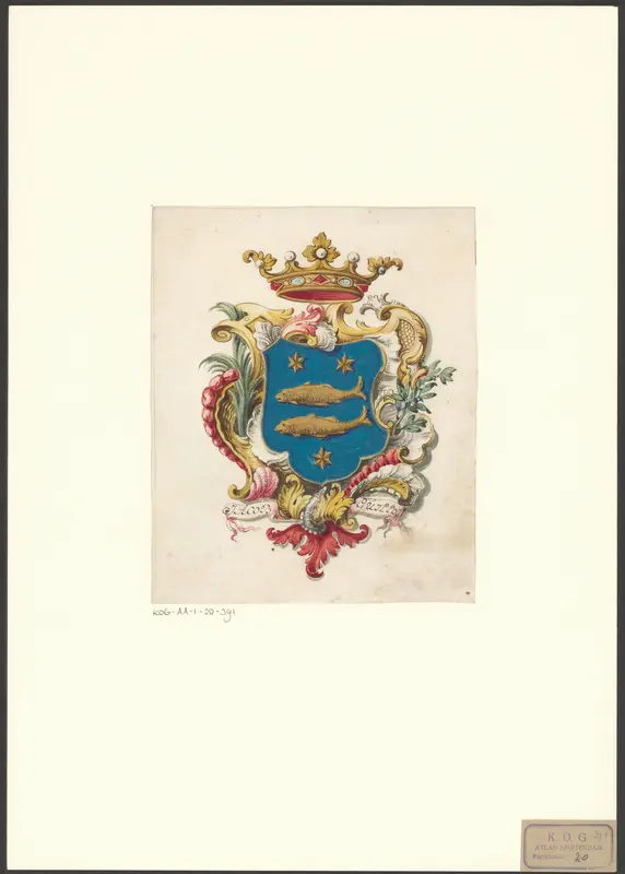 Wapen van Jacob Guillot Wall Art by anonymous - High-Resolution Digital Print