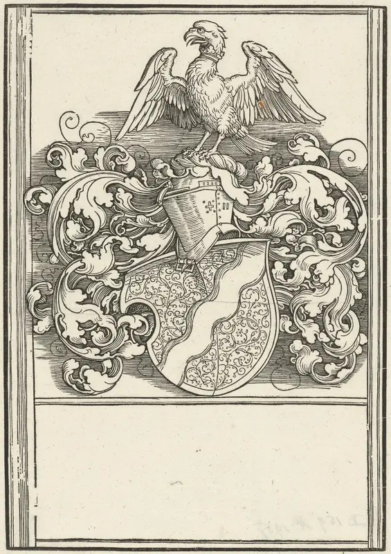Wapen van Michael Behaim Wall Art by Albrecht Dürer - High-Resolution Digital Print