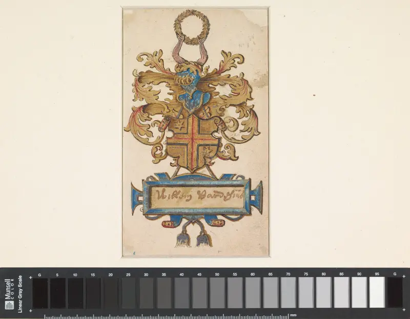 Wapen van Willem Bardes Wall Art by anonymous - High-Resolution Digital Print