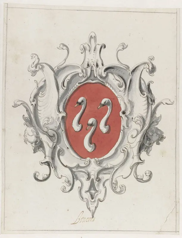 Wapenschild van de familie Braems Wall Art by Pieter Jansz - High-Resolution Digital Print
