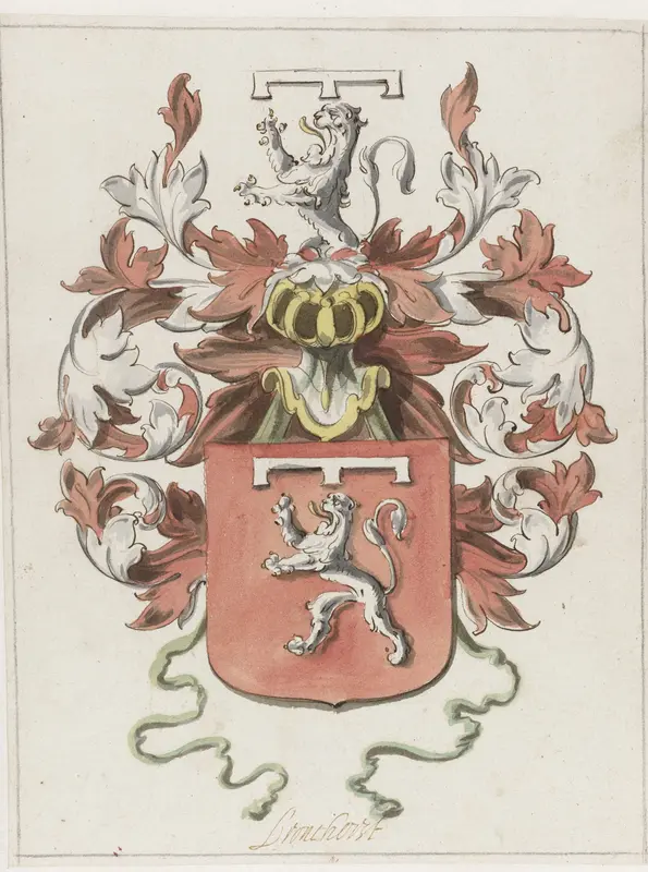 Wapenschild van de familie Van Bronckhorst Wall Art by Pieter Jansz - High-Resolution Digital Print