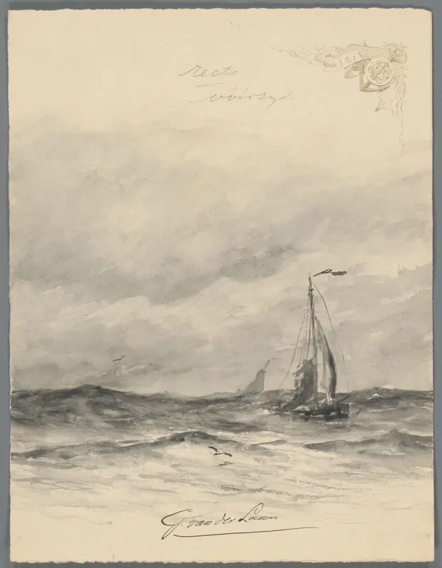 Water met zeilschepen Wall Art by Unknown - High-Resolution Digital Print