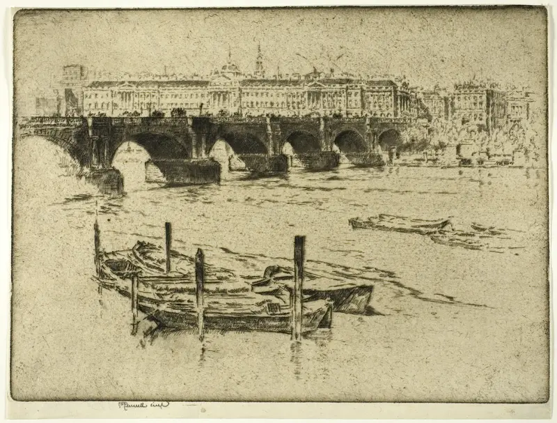 Waterloo Bridge and Somerset House