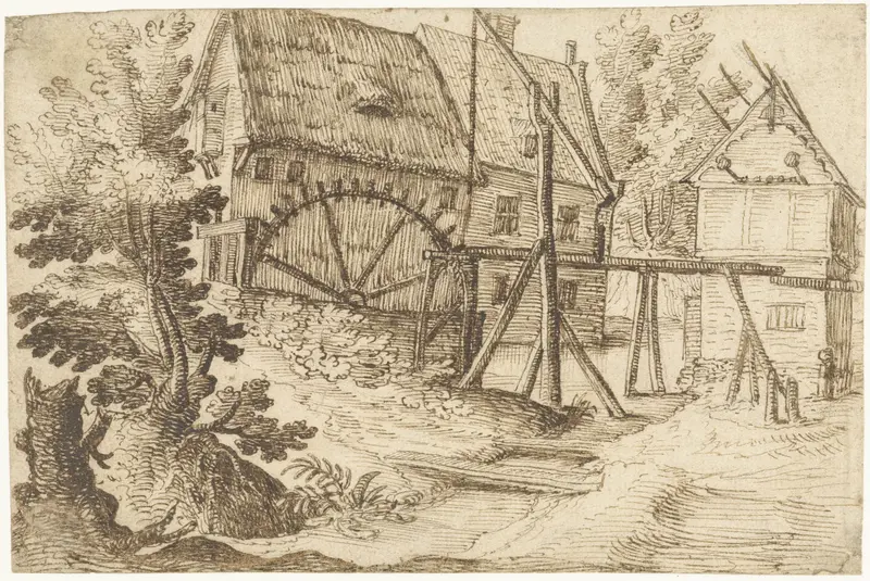 Watermolen Wall Art by anonymous - High-Resolution Digital Print