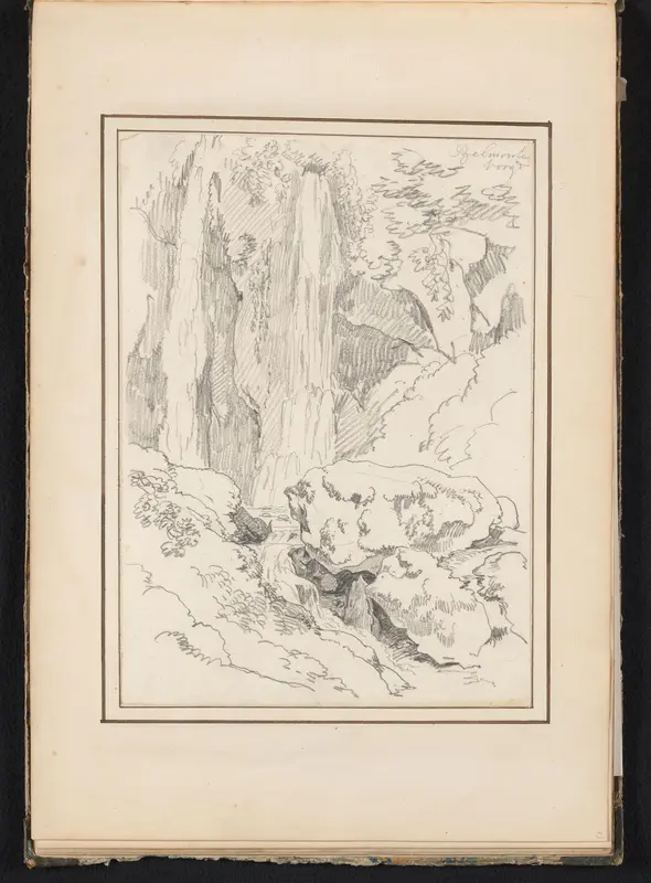 Waterval te Belmonte Wall Art by Unknown - High-Resolution Digital Print