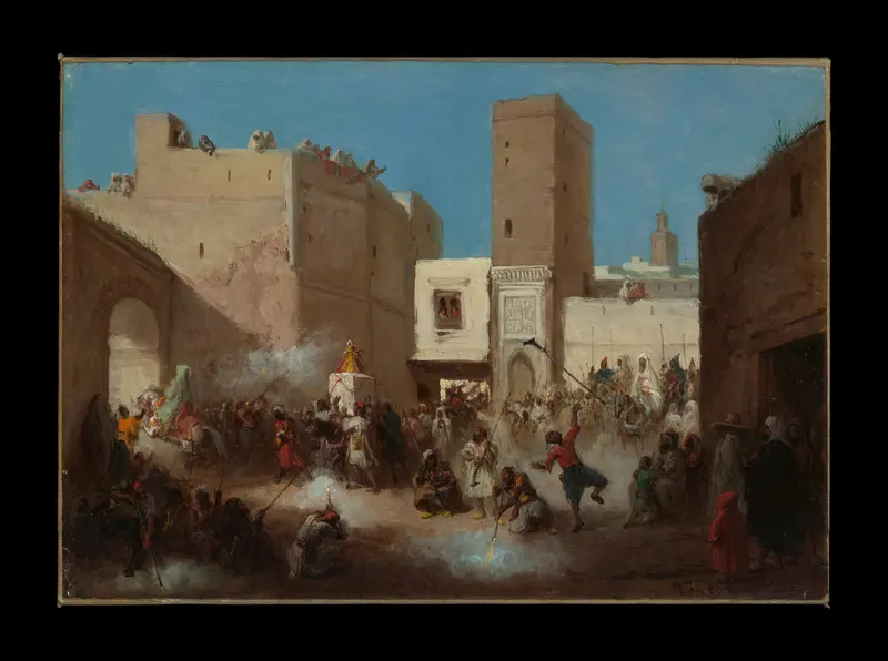 Wedding Procession Wall Art by Victor Eeckhout - High-Resolution Digital Print